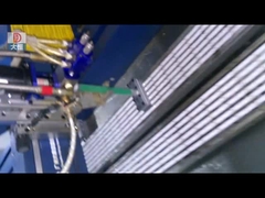 एलईडी पट्टी प्रकाश उत्पादन के लिए अतिरिक्त लंबी अनुकूलित उत्पादन लाइन एपॉक्सी डोमिंग मशीन